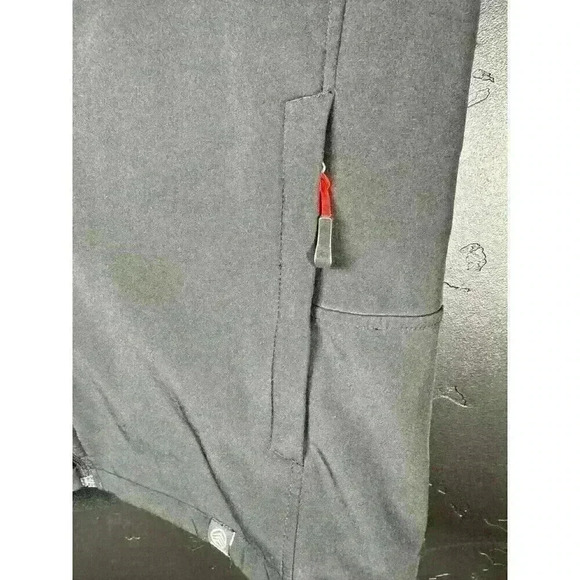 Solaris Vest Mens Medium Black Softshell Water Resistant Full Zip Fleece Lined - Picture 3 of 8